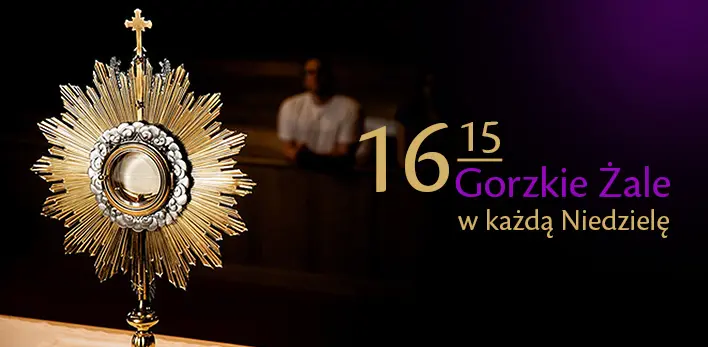 Gorzkie Żale w niedziele o 16.15.
