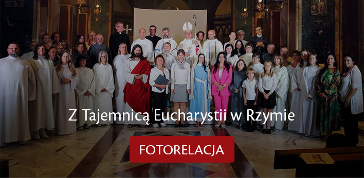 Z Tajemnicą Eucharystii w Rzymie