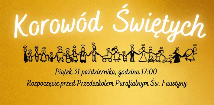 Korowód Świętych w naszej parafii Korowód Świętych w naszej parafii