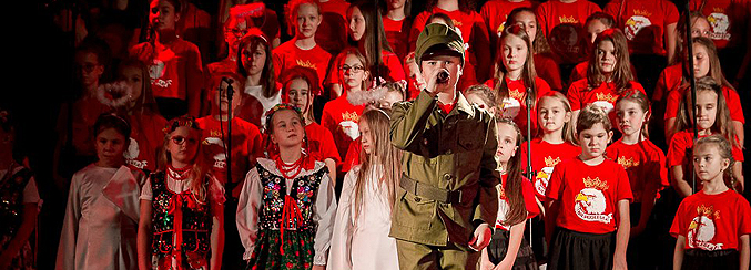 Koncert pn. Niepodległa Ziarenka Nadziei, przygotowały z okazji 100 Rocznicy Odzyskania Niepodległości przez naszą Ojczyznę (14.10.2018r.), zdj. Dominik Cichoński www.dcichonski.eu
