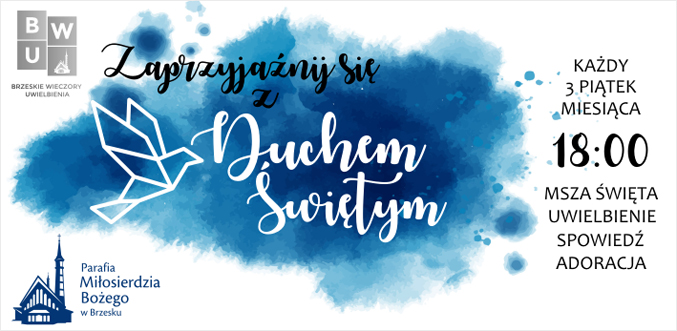 W obecnym roku formacyjnym każdy Wieczór Uwielbienia będzie skoncentrowany wokół jednego z owoców Ducha Świętego.