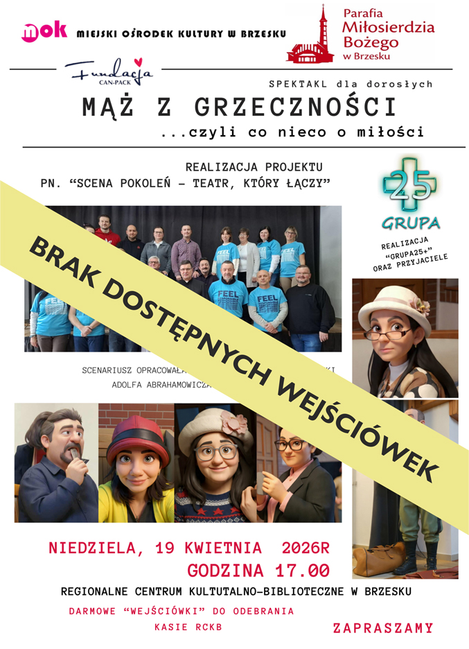 Mąż z grzeczności, czyli co nieco o miłości - tym razem w RCKB