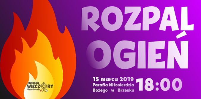 W piątek zapraszamy na kolejny Brzeski Wieczór Uwielbienia. Rozpoczęcie Eucharystią o 18.00. W tym miesiącu pochylimy się nad obecnością Ducha Świętego w naszym życiu.