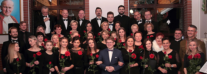 Żeby Polska, była Polską - koncert w wykonaniu Chóru Gaudium i zaproszonych Gości (25.11.2018 r.), zdj. Dariusz Toroń.